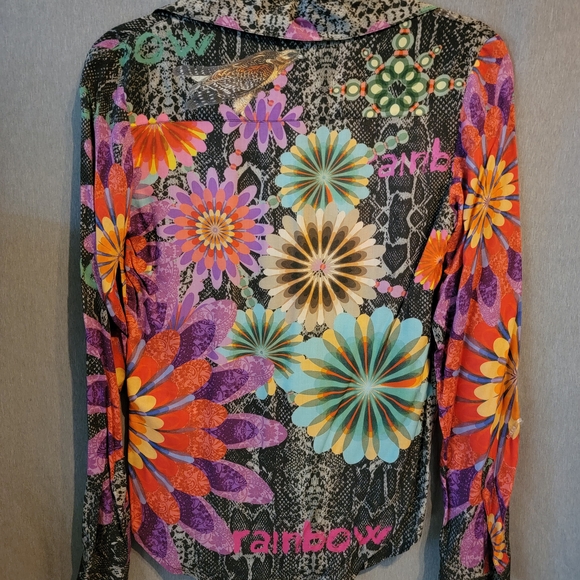 Desigual Multicolor Floral Shirt - Picture 2 of 6